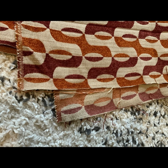 ✨SOLD✨Retro High Quality 70s Upholstery Fabric - Picture 10 of 14